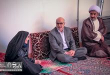 گزارش تصویری |بمناسبت روز بزرگداشت شهدا  دیدار رئیس دانشگاه و معاونین  با خانواده شهید خانلرخانی 